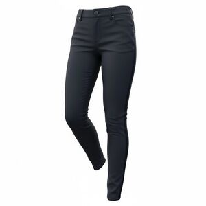 Theory Black Skinny Pants Leggings Skinny Stretchy Slim Leg Pull On Ponte Pants